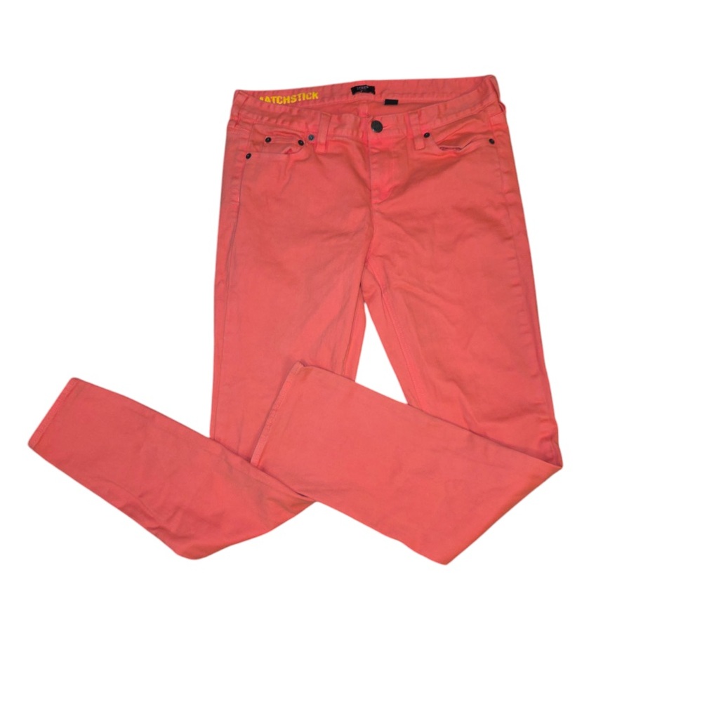 J Crew Women's Coral Jeans